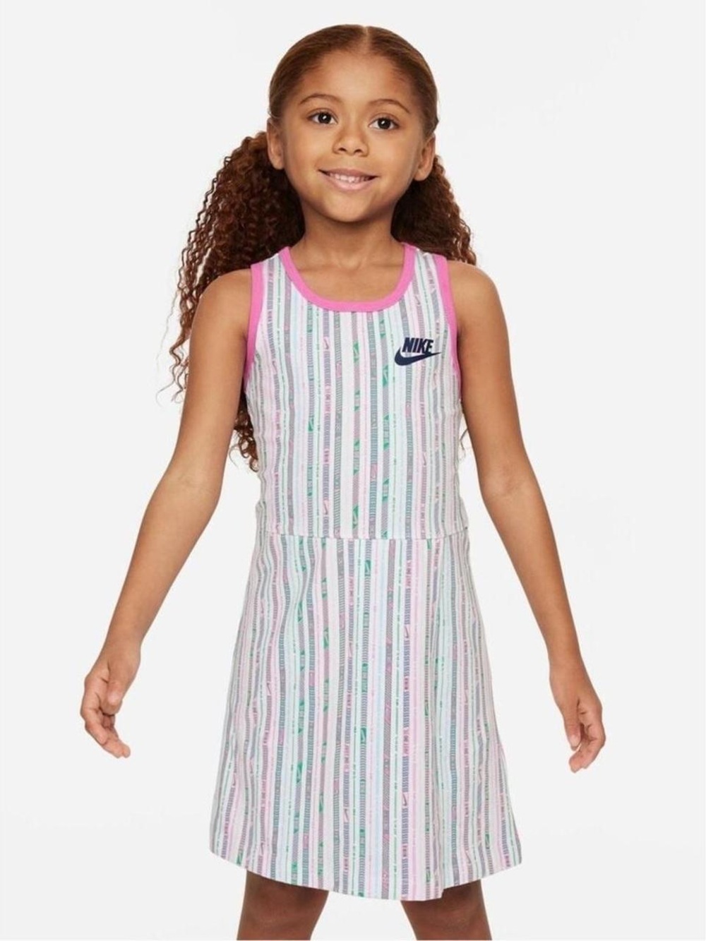 Girl’s Nike Multi Color Stripped Dress 24 Months